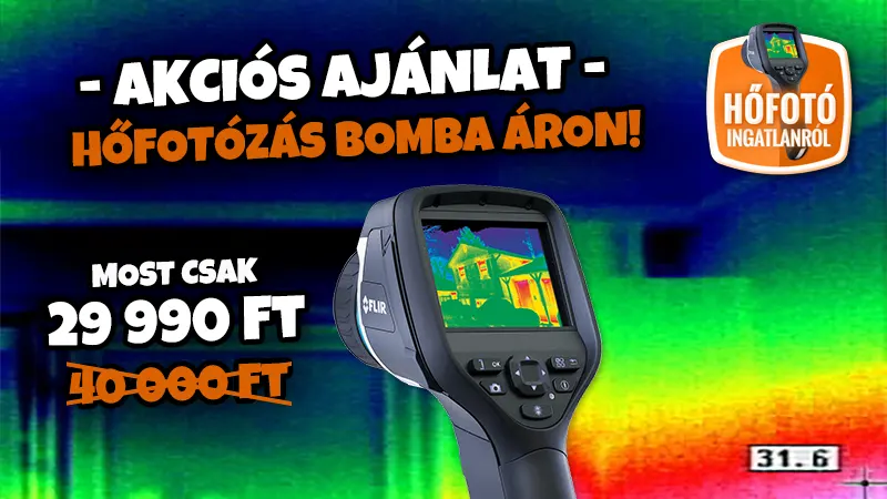 AKCIÓ Hőkamerás vizsgálat