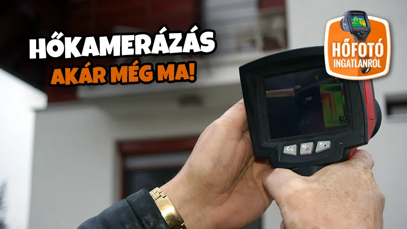 Hőkamerás épületdiagnosztika